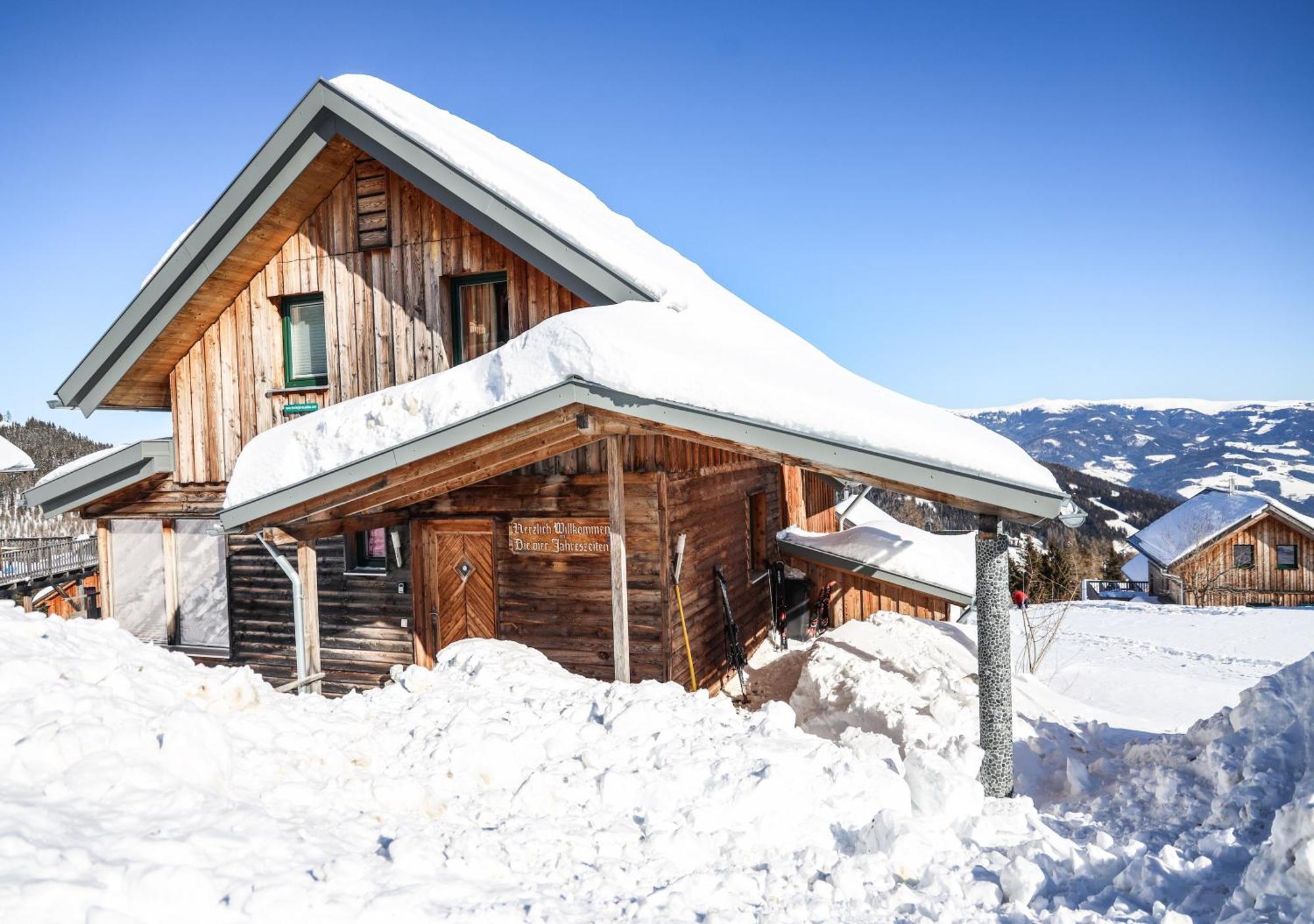 1A Chalet '4 Jahreszeiten' Ski Fahren Und Jacuzzi Mit Aussicht! Bad Sankt Leonhard im Lavanttal Zewnętrze zdjęcie