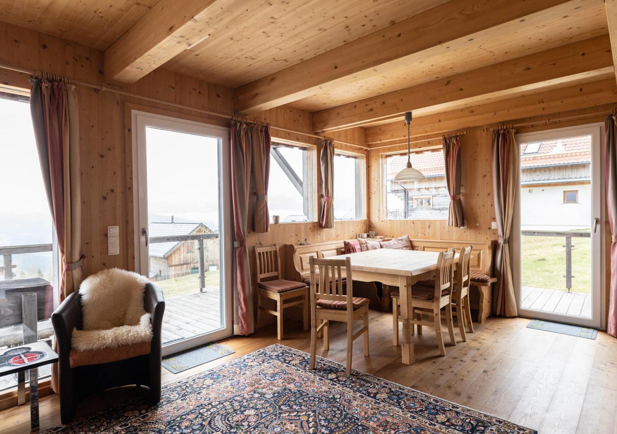 1A Chalet '4 Jahreszeiten' Ski Fahren Und Jacuzzi Mit Aussicht! Bad Sankt Leonhard im Lavanttal Zewnętrze zdjęcie